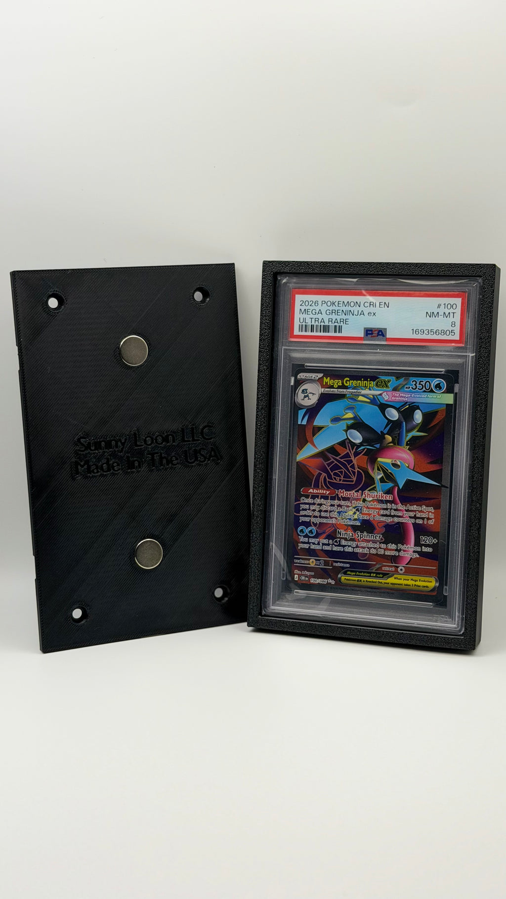 LoonLock Solo - PSA Graded Slab Wall Mount Display