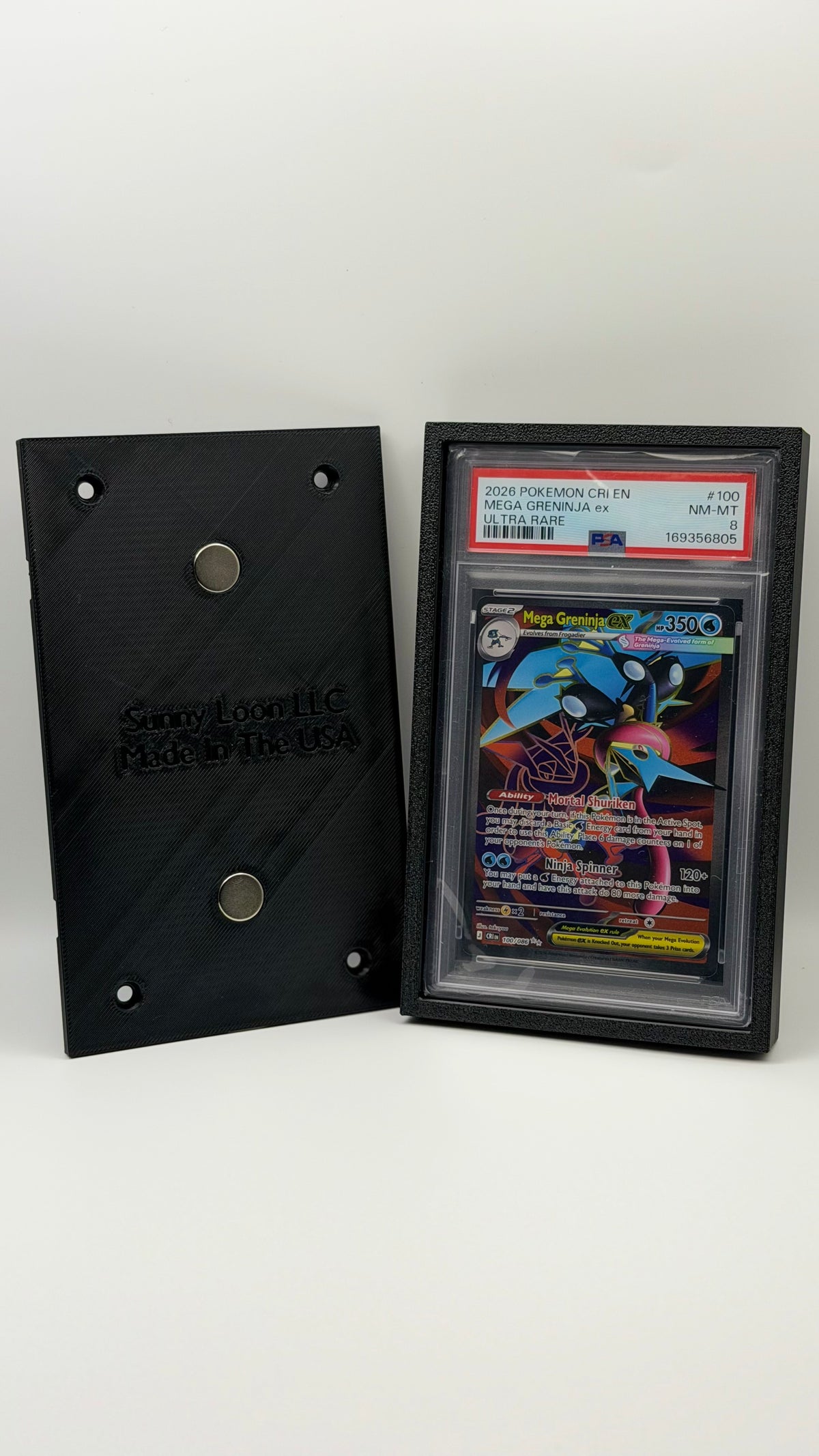 LoonLock Solo - PSA Graded Slab Wall Mount Display