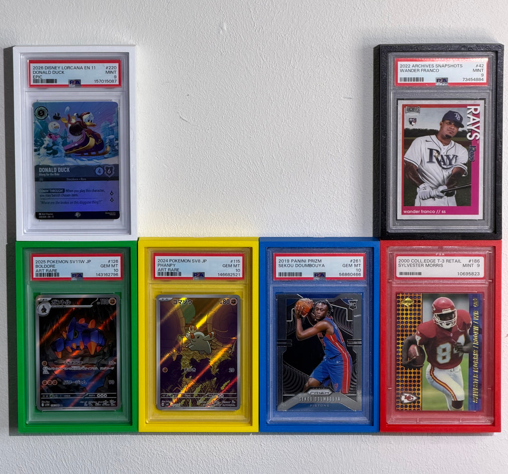 LoonLock Solo - PSA Graded Slab Wall Mount Display