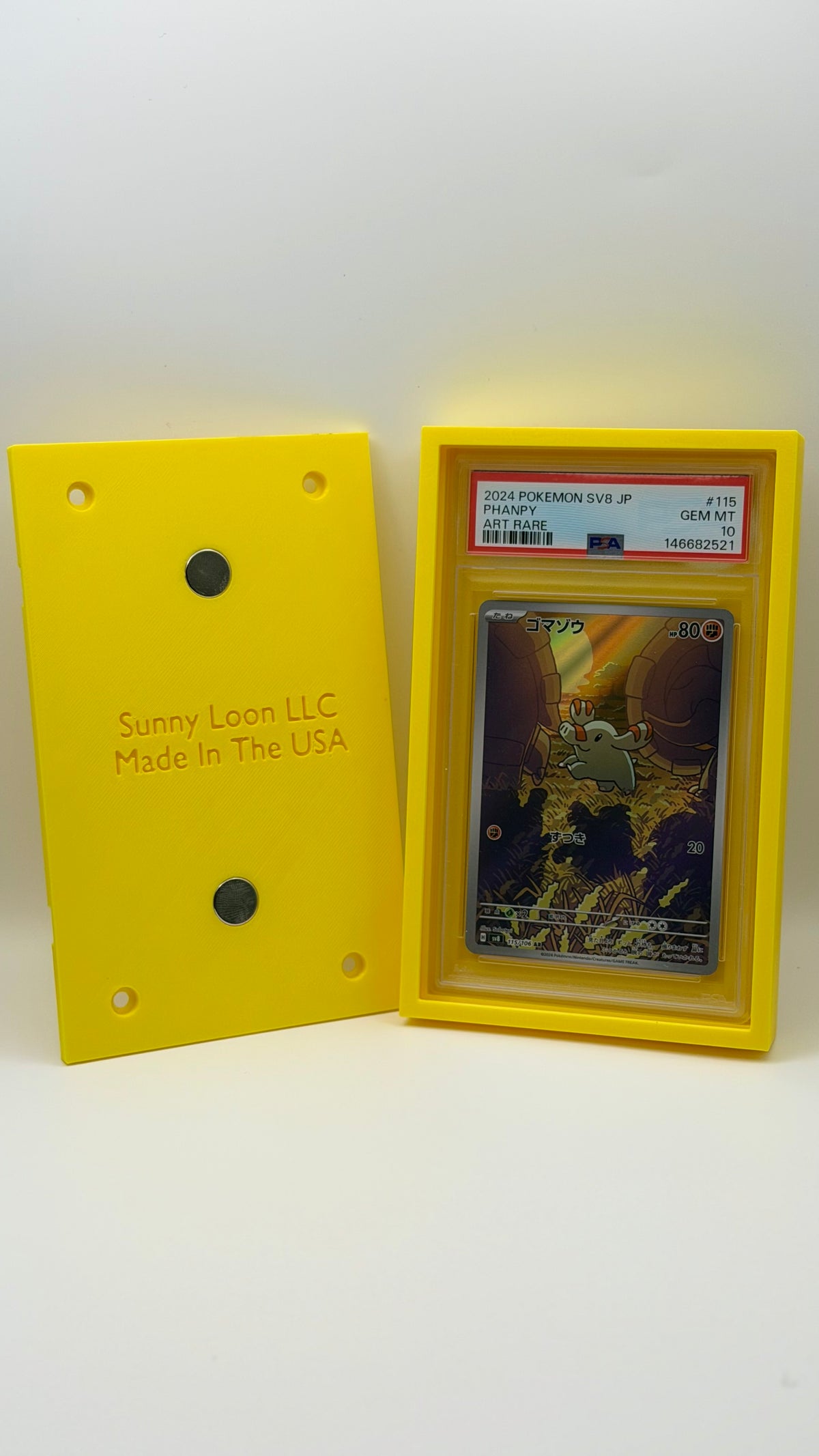 LoonLock Solo - PSA Graded Slab Wall Mount Display