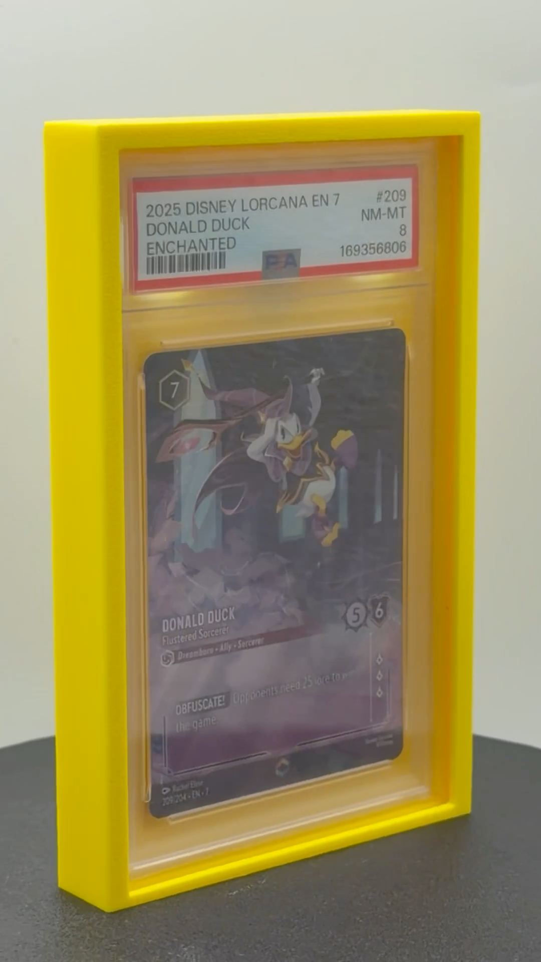 LoonLock Solo - PSA Graded Slab Wall Mount Display